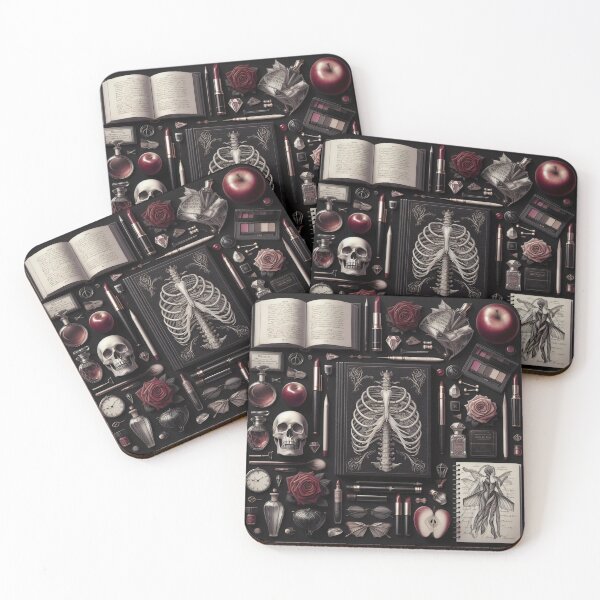 Item preview, Dark Academia Knolling #1 designed and sold by DragonsPetals.