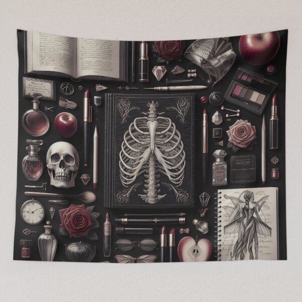Item preview, Dark Academia Knolling #1 designed and sold by DragonsPetals.