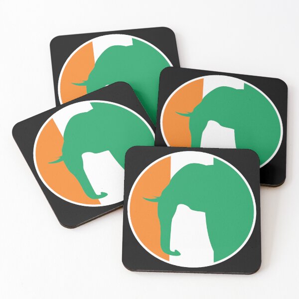Item preview, Ivory Coast Elephant Ivorian National Animal Flag designed and sold by FlagX.