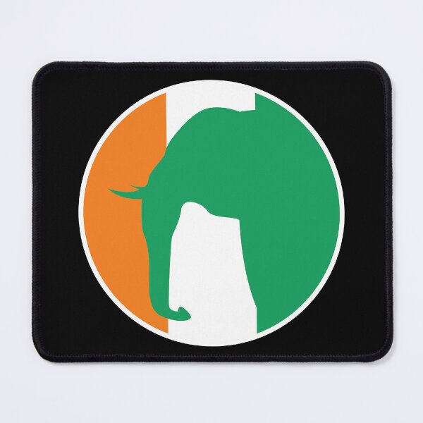 Item preview, Ivory Coast Elephant Ivorian National Animal Flag designed and sold by FlagX.
