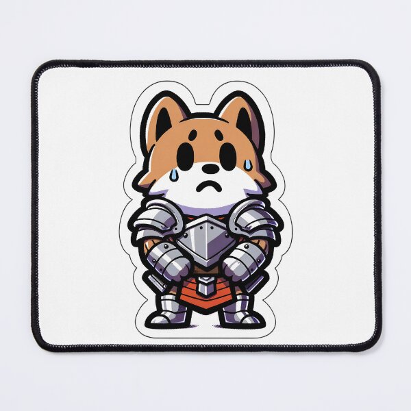 Item preview,  Anxious warrior dog  designed and sold by VividDripCo.