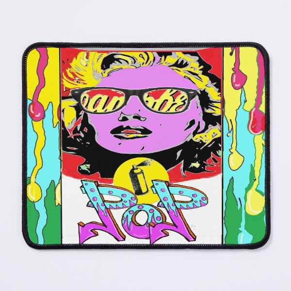 Item preview, movie star pop art drip sticker designed and sold by LowEndGraphics.