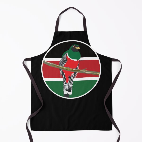 Item preview, Kenya Collared trogon Kenyan National Animal Flag designed and sold by FlagX.