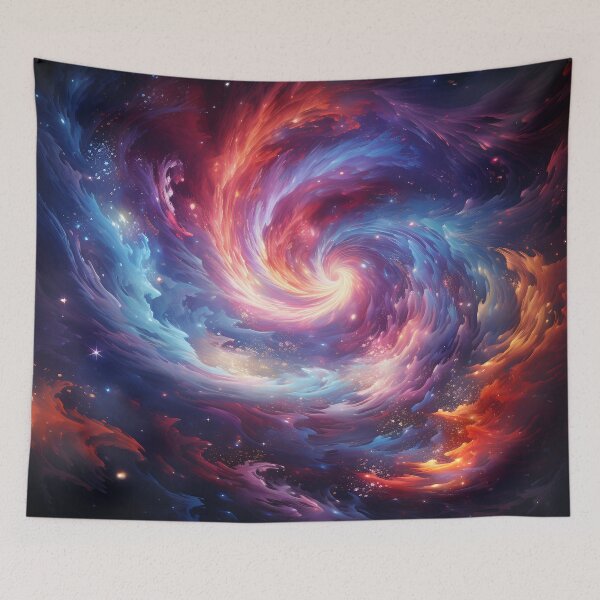 Item preview, "Cosmic Swirl: A Symphony in the Stars" designed and sold by APARTAI EU.