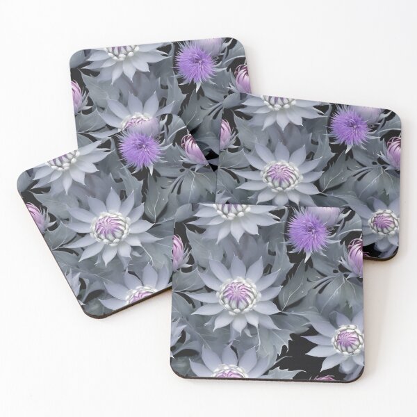 Item preview,  flowers of thistle designed and sold by Mike Kiev art.