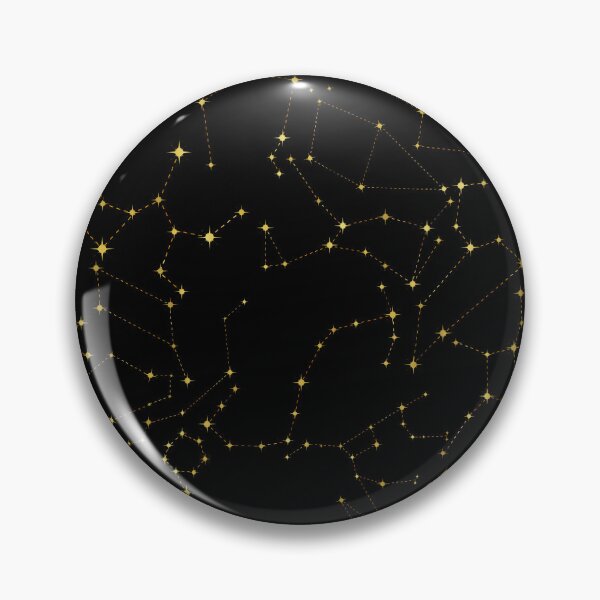 Item preview, Night Sky Constellations Repeating Pattern designed and sold by fiatluxillust.