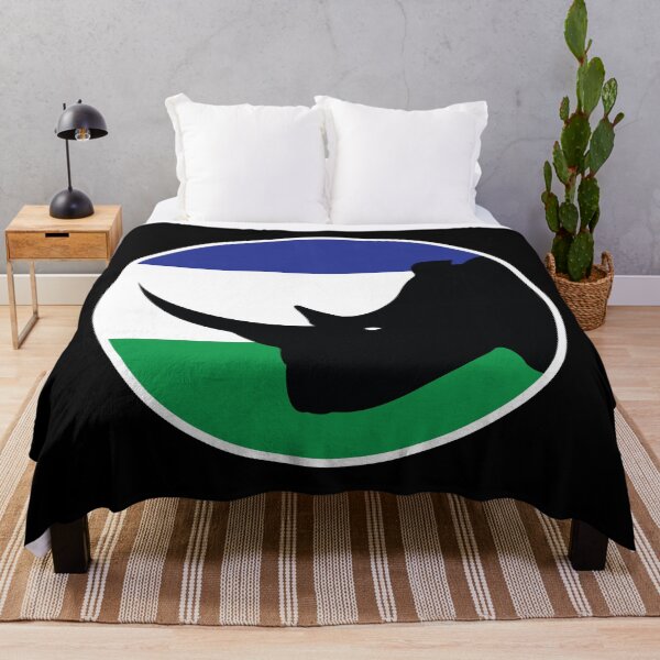 Item preview, Lesotho Black rhino Basotho National Animal Flag designed and sold by FlagX.