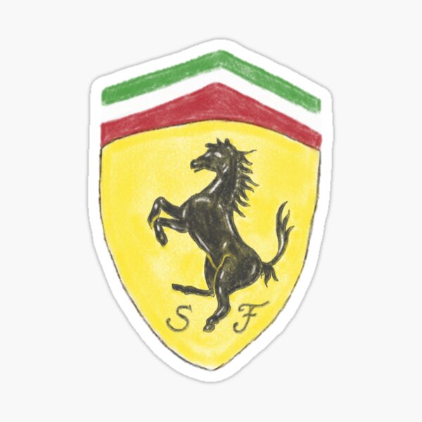 Scuderia Ferrari Logo Stickers for Sale
