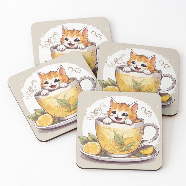 Item preview, Fun - A cup of kitty! #6 designed and sold by AiartIreland.