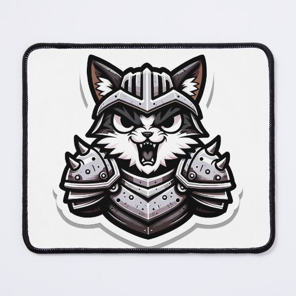 Item preview, Angry warrior cat  designed and sold by VividDripCo.