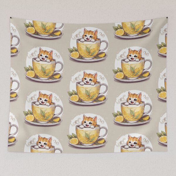 Item preview, Fun - A cup of kitty! #6 designed and sold by AiartIreland.