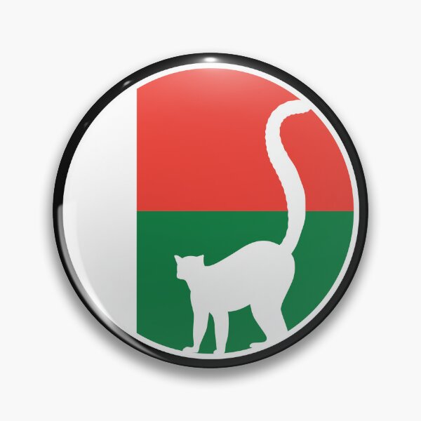 Item preview, Madagascar Lemur Malagasy National Animal Flag designed and sold by FlagX.