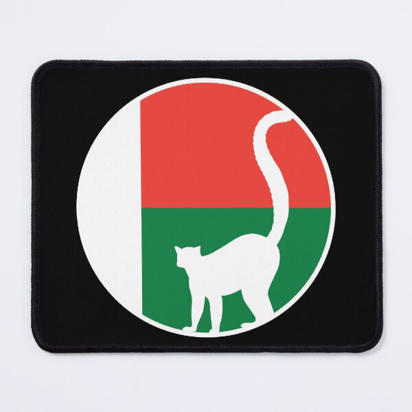 Item preview, Madagascar Lemur Malagasy National Animal Flag designed and sold by FlagX.