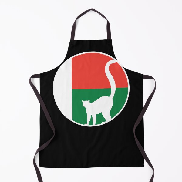 Item preview, Madagascar Lemur Malagasy National Animal Flag designed and sold by FlagX.