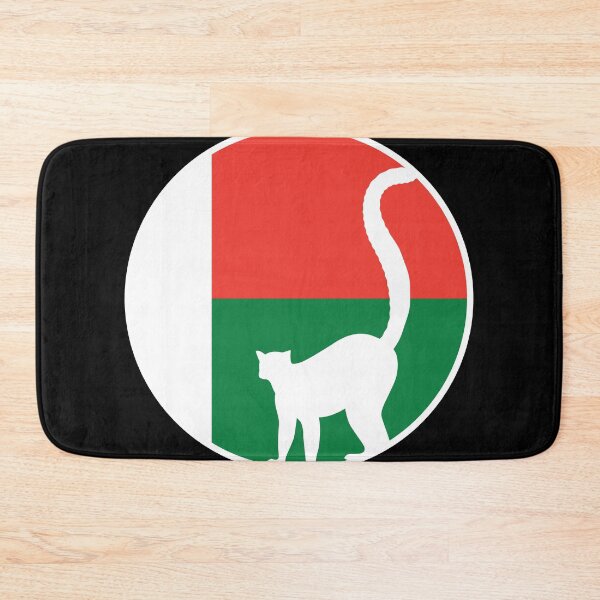 Item preview, Madagascar Lemur Malagasy National Animal Flag designed and sold by FlagX.