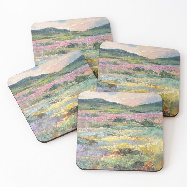 Item preview, Flowers in field painting  designed and sold by ahaggar8.