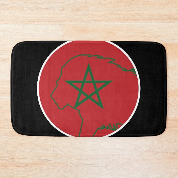 Item preview, Morocco Lion Moroccan National Animal Flag designed and sold by FlagX.