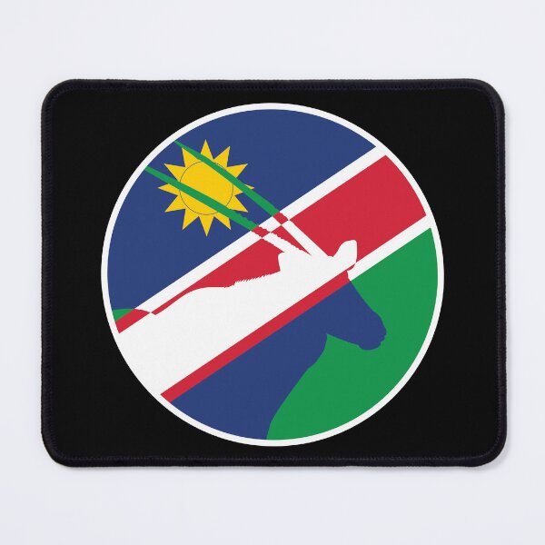 Item preview, Namibia Gemsbok Namibian National Animal Flag designed and sold by FlagX.