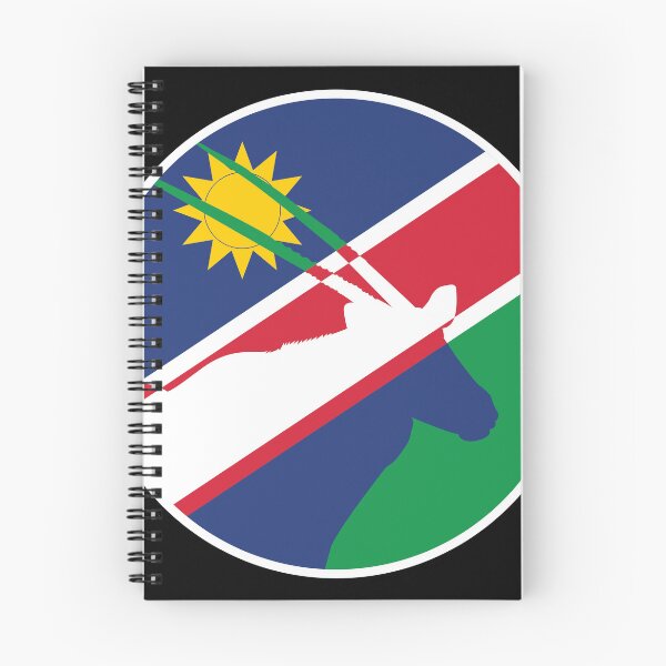 Item preview, Namibia Gemsbok Namibian National Animal Flag designed and sold by FlagX.