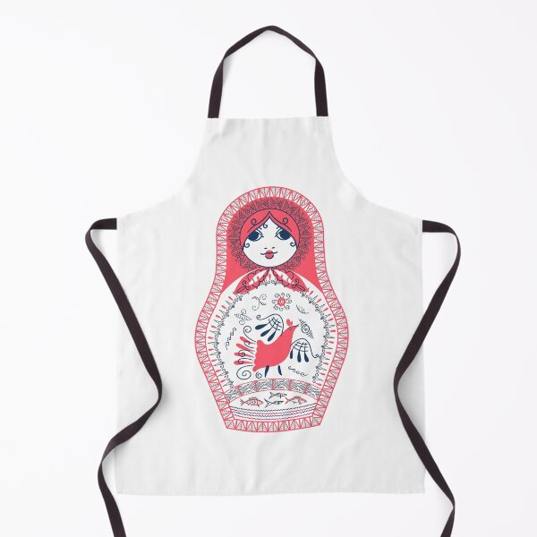 Item preview, Copy of Russian-style matryoshka doll. Based on the Mezen painting designed and sold by Olga Matskevich.