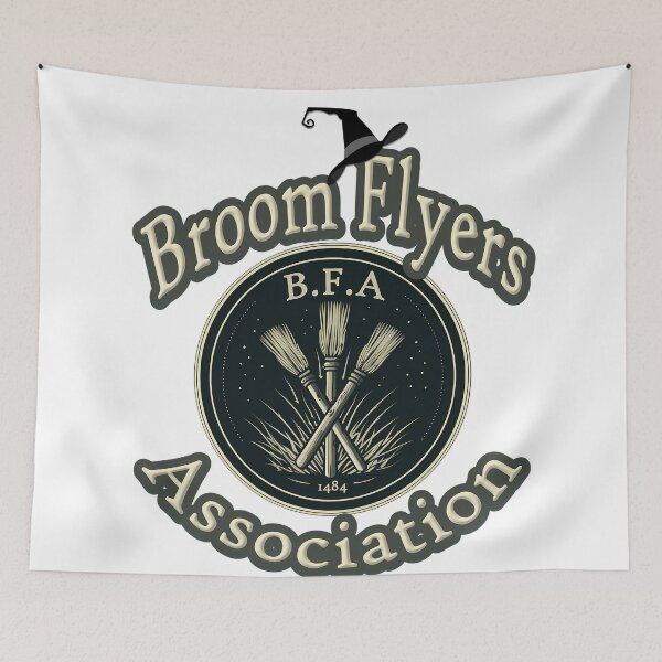 Item preview, Broom Flyers Association designed and sold by NaughtyDragon.