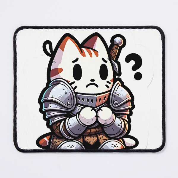 Item preview, Anxious warrior cat designed and sold by VividDripCo.