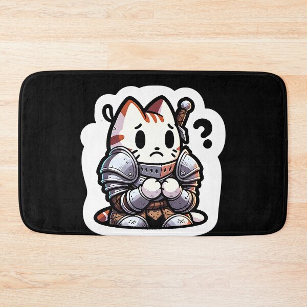 Item preview, Anxious warrior cat  designed and sold by VividDripCo.
