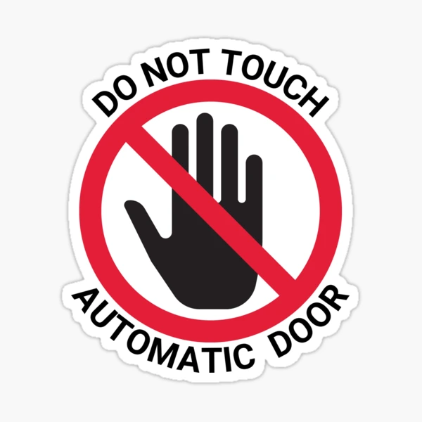 Top Label Caution - Automatic Door Window Sign Stickers For Van,Taxi,Ride Vehile,4x2 Inch,15 Pcs Per Pack Yellow - Foto 11