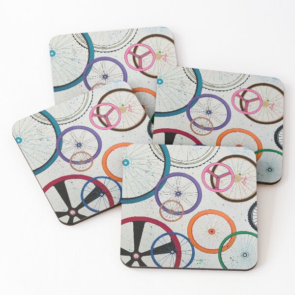 Item preview, Abstract bike bicycle tires art designed and sold by jbrunoartist.