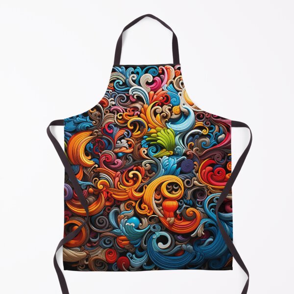Item preview, "Whimsical Whorls: A Tapestry of Curves" designed and sold by APARTAI EU.