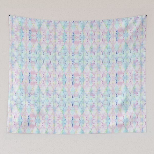 Item preview, pastel argyle design designed and sold by RainbowLetters.
