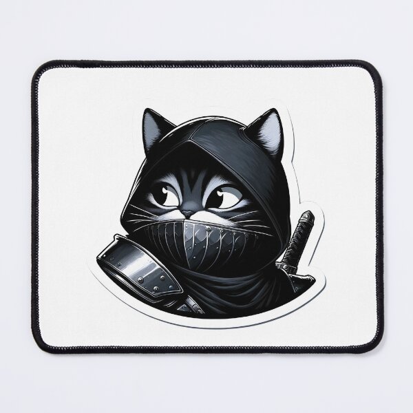 Item preview, Sneaky warrior cat designed and sold by VividDripCo.