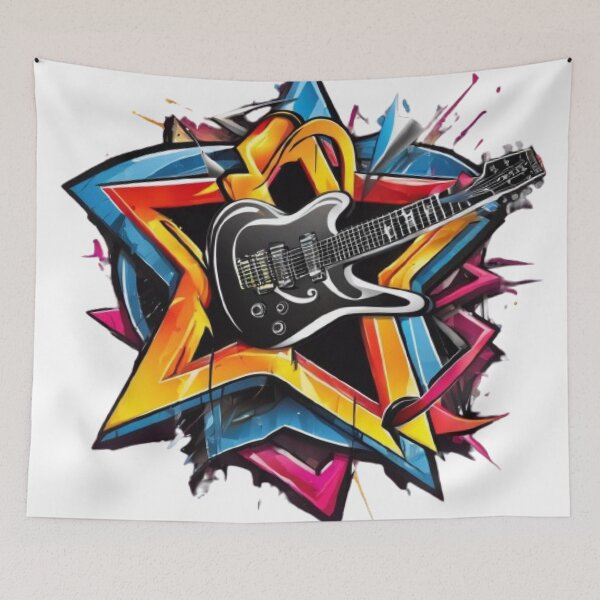 Item preview, Rockstar Design Collection: Embrace Rebellious Style and Unleash Your Inner Rock God! designed and sold by HarmonyGuitars.