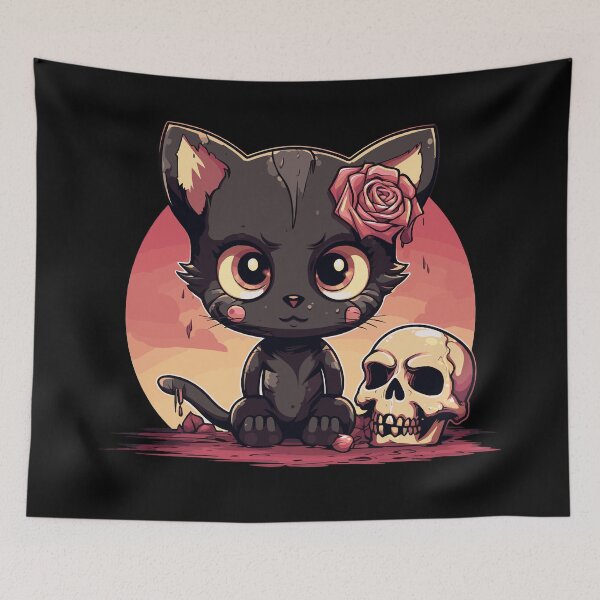 Item preview, Cute emo kitten designed and sold by drizzd.