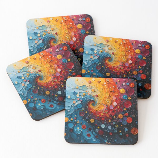 Item preview, "Vibrant Viscosity: An Odyssey in Oil" designed and sold by APARTAI EU.