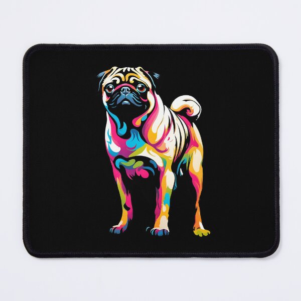 Item preview, Pug Dog Pop Art Portrait designed and sold by Futurebeachbum.