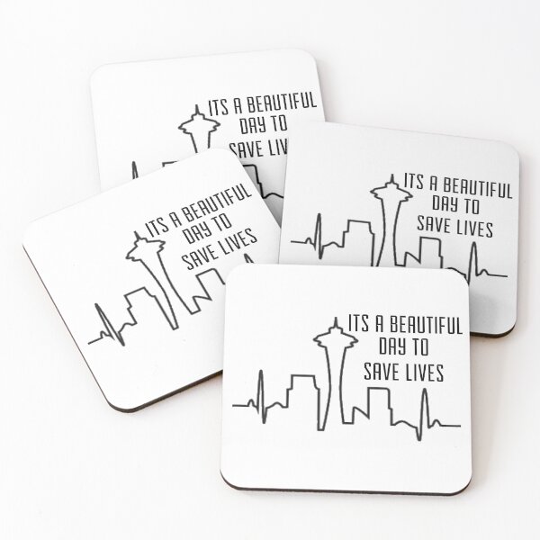 Item preview, it's a beautiful day to save lives designed and sold by dewdrop-designs.