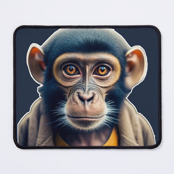 Item preview, Monkey Hipster designed and sold by DeftWookie.