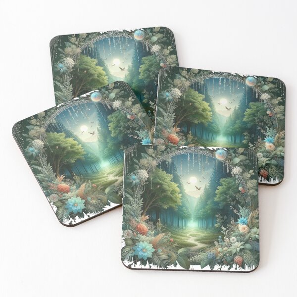 Item preview, Enchanted Forest Serenity designed and sold by TextileTrove.