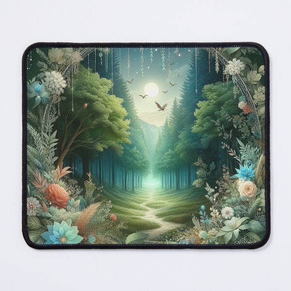 Item preview, Enchanted Forest Serenity designed and sold by TextileTrove.
