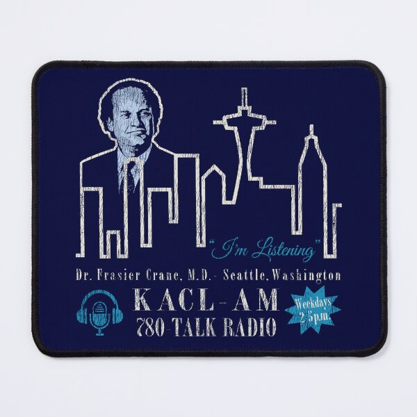 Item preview, KACL Radio Show Frasier Crane Worn Out designed and sold by Alema Art.