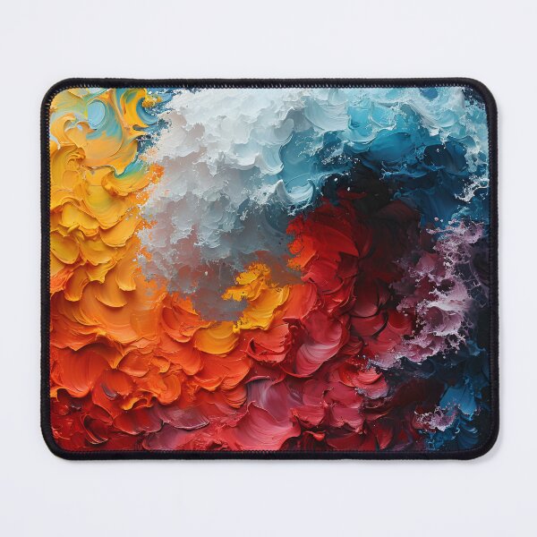 Item preview, "Confluence of Elements: Fire Meets Water" designed and sold by APARTAI EU.