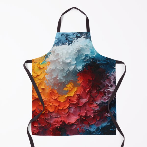 Item preview, "Confluence of Elements: Fire Meets Water" designed and sold by APARTAI EU.