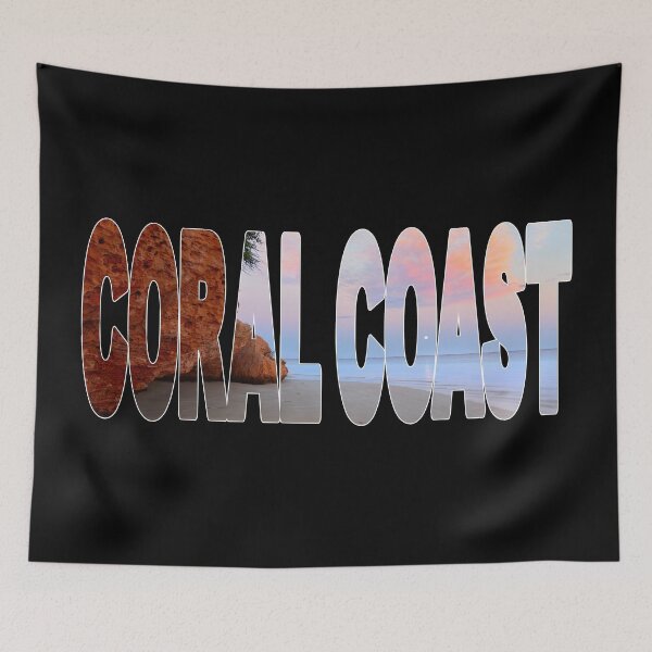Item preview, CORAL COAST - Western Australia Coral Bay Beach designed and sold by Adam Gormley.