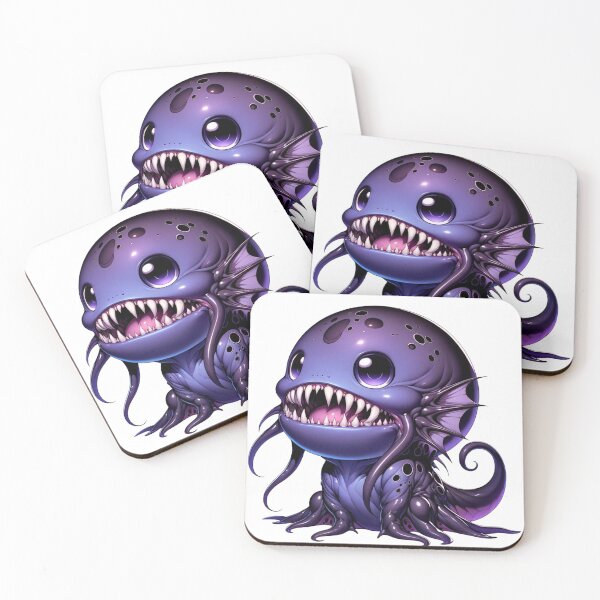 Item preview, DnD Brain-Eating Tilly the Tadpole Anime Monster designed and sold by PinoyDnDShirts.