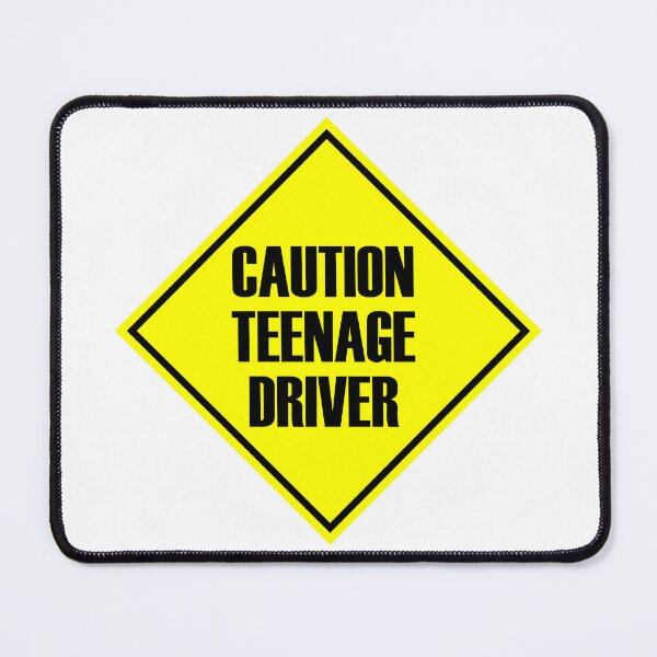 Item preview, Caution Teenage Driver designed and sold by Nadaillustrada.