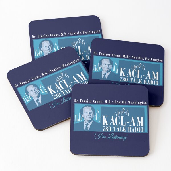 Item preview, Frasier Crane KACL Radio Station designed and sold by Alema Art.