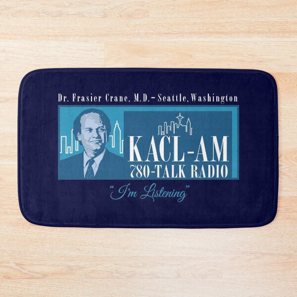 Item preview, Frasier Crane KACL Radio Station designed and sold by Alema Art.