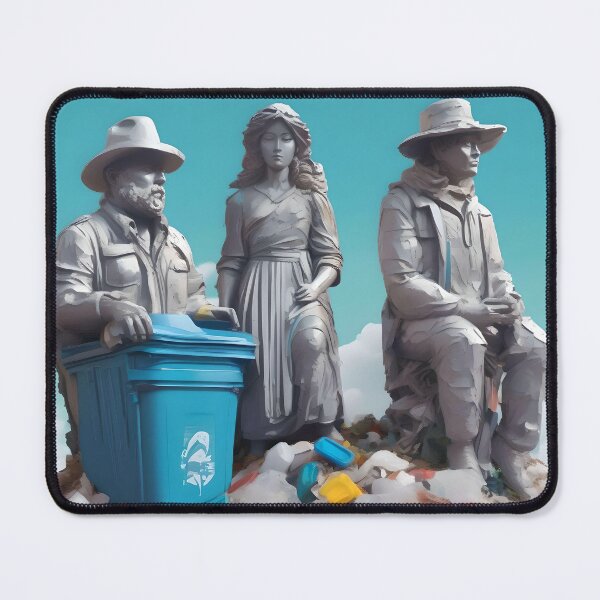 Item preview, Recycled plastic waste, plastic people designed and sold by WildLadyWood.