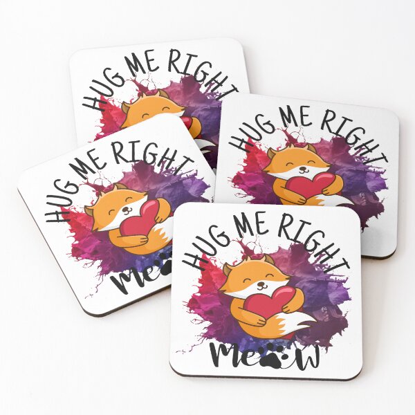 Item preview, Hug Me Right Meow designed and sold by coolpixeltik.